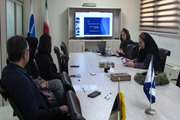 The defense session of the research diploma thesis of Ms. Fatemeh Hodavankhani